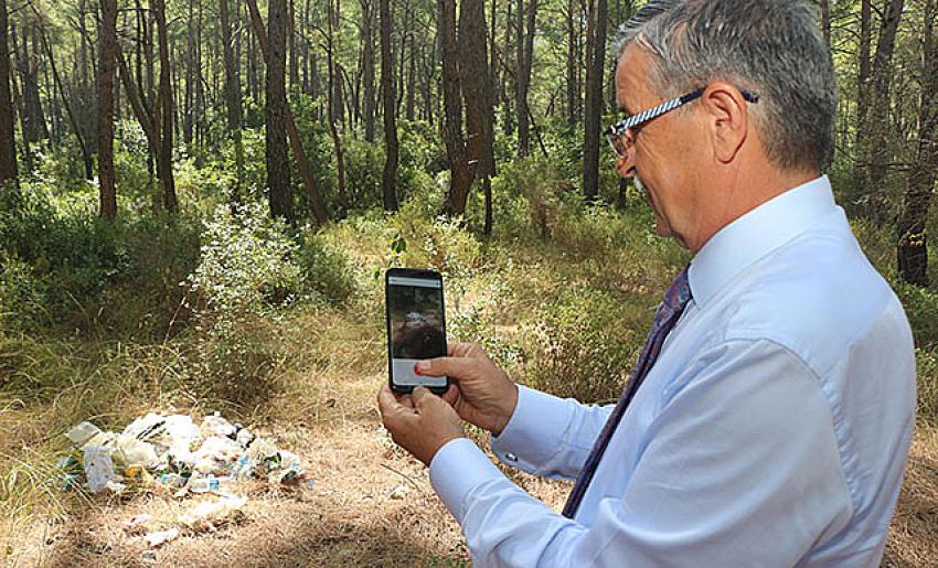 Temiz Akdeniz Projesi ile çöpler cep telefonuyla toplanacak