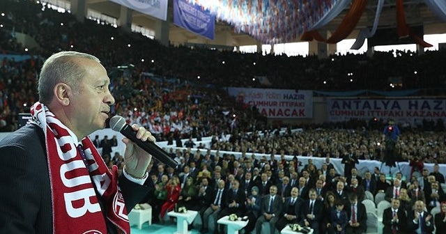 Cumhurbaşkanı Erdoğanʹdan Antalyaʹya üçüncü havalimanı müjdesi