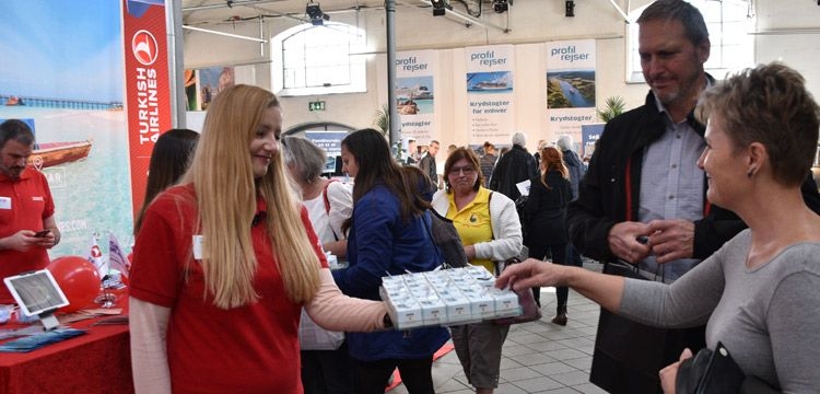 Danimarkaʹda düzenlenen Kaliteli Seyahat için Turizm Fuarıʹnda Türkiyeʹye yoğun ilgi
