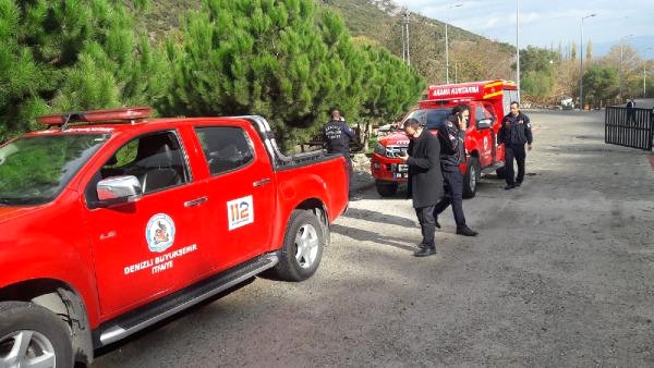 Denizli’de eğitim uçağı düştü