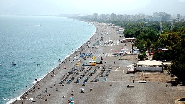 Dünyaca ünlü sahil bomboş