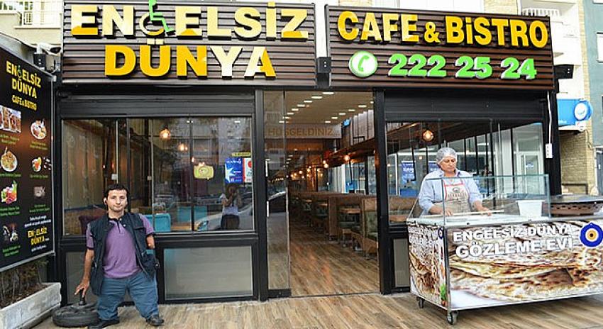 Veysel Celiloğluʹnun başarı hikayesi! Engelsiz Dünya Cafe ile engelleri aştı