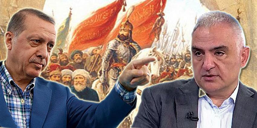 Cumhurbaşkanı Erdoğan'dan Bakan Ersoy'a 'fetih' göndermesi: ''Bazı kendini bilmezler...''