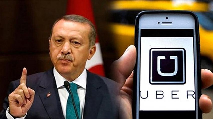 Cumhurbaşkanı Erdoğan noktayı koydu! UBER bitmiştir