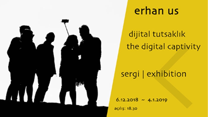 Erhan Usʹun Dijital Tutsaklık fotoğraf sergisi sanatseverlerle buluşuyor
