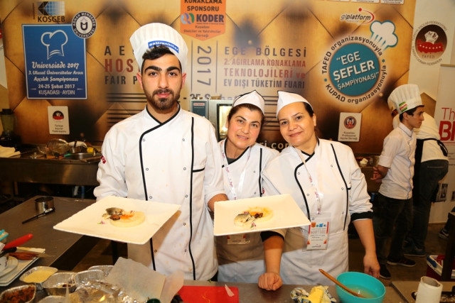 Ev Dışı Tüketim Fuarı gastronomiye damga vurdu