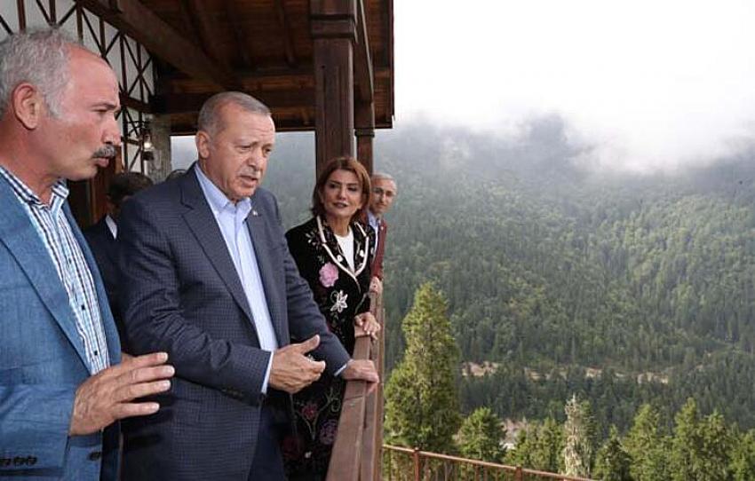 Cumhurbaşkanı Erdoğan'ın açılışını yaptığı otele devlet kasasından helikopter pisti!