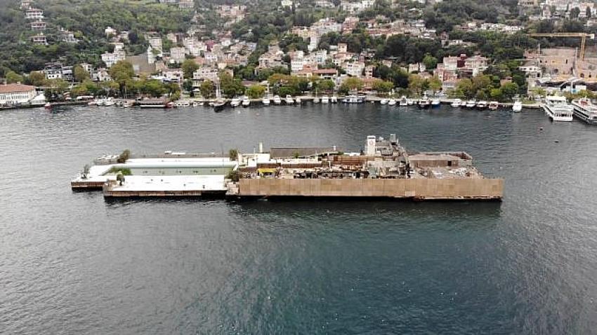 İstanbul Boğazı'ndaki tek adanın son hali içler acısı