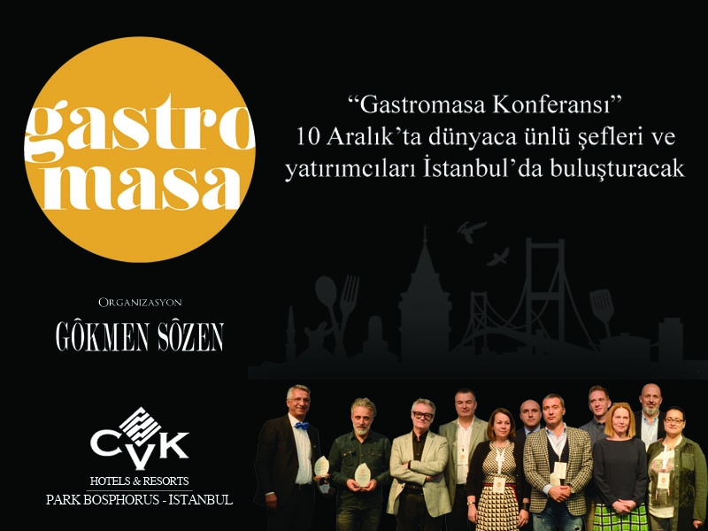 Gastromasa Konferansı 10 Aralıkʹta İstanbulʹda