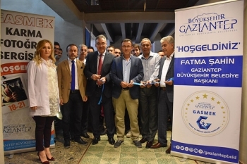 Gaziantepʹte karma fotoğraf sergisi açıldı