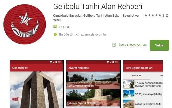 Gelibolu Tarihi Alanını mobil uygulamayla gezin