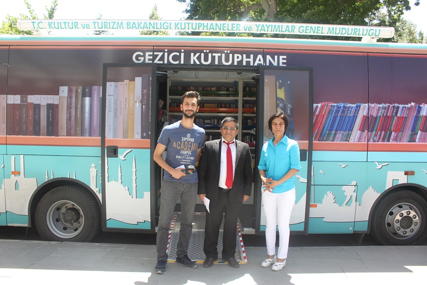 Gezici kütüphane Turizm Ofisi olarak da hizmet verecek