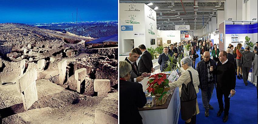 Göbeklitepe Avrupa'nın önde gelen arkeoloji turizm fuarında tanıtıldı