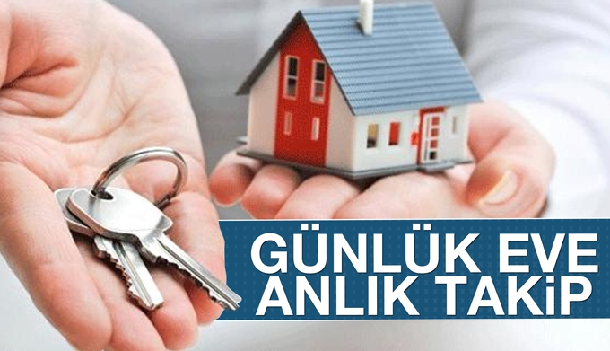 Günlük evlere anlık takip
