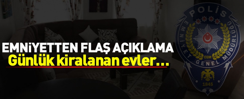 Günlük kiralanan evlere yeni düzenleme