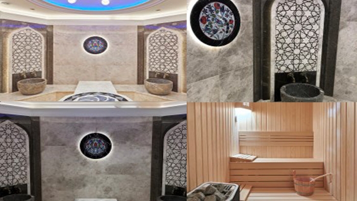 Hamam ve sauna tasarımlarında geleneksel motifler modern çizgiler ile buluşuyor