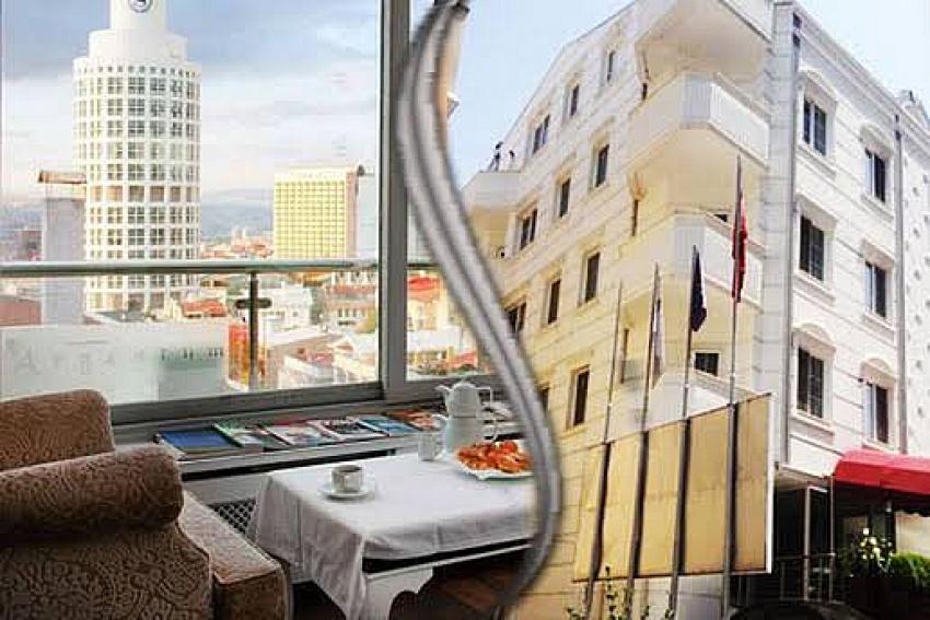 Ankara'da icradan satılık 7 katlı otel