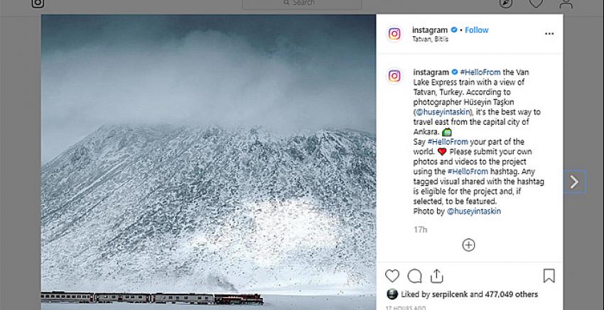 Instagram'dan Türkiye paylaşımı! 307 milyon kişiye ulaştı