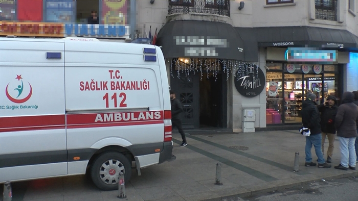 İstanbul Taksimʹdeki otelde korkunç ölüm!