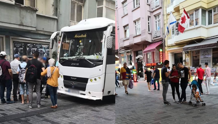 İstanbul Talimhaneʹde turiste teleferik vurgunu