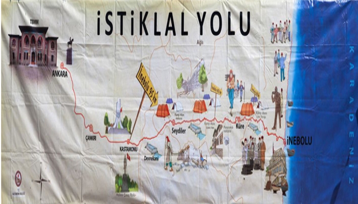 İstiklal Yoluʹnun ˮMilli Parkˮ ilan edilmesi için çalışma başlatıldı