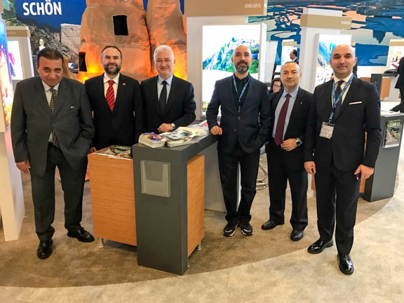 ITB Berlin Turizm Fuarı’na Ankara damgasını vurdu