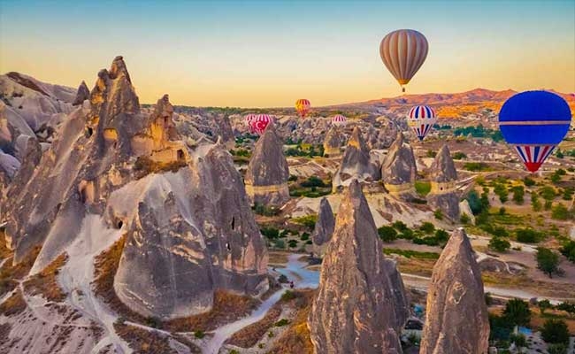 Kapadokya turiste doydu