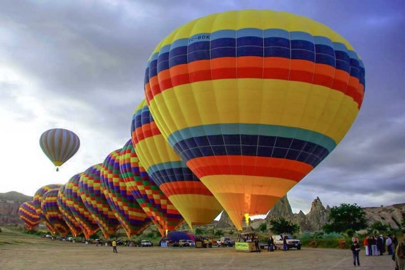 Kapadokya yerli balon bakım ve onarım merkezi oldu