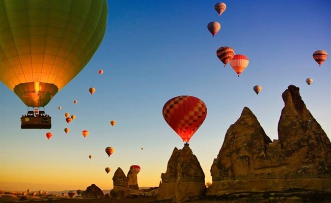 Kapadokyaʹda balon turları iptal edildi