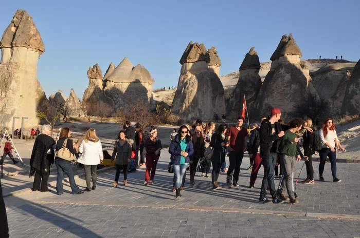 Kapadokyaʹyı Şubatʹta 110 bin 289 turist ziyaret etti