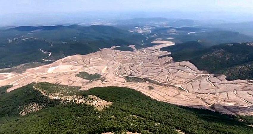 Kaz Dağları'nda altın arayan şirkete şok! Faaliyetleri durduruldu