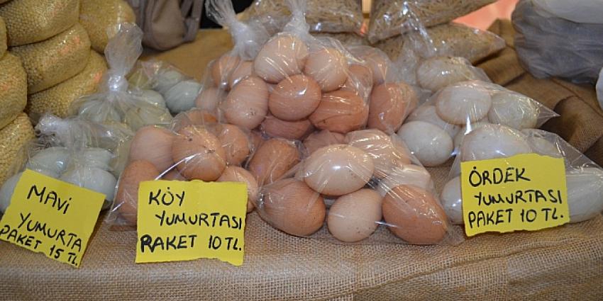 Kırsal Turizmi Geliştirme Projesi kapsamında organik ürünler AVM'de