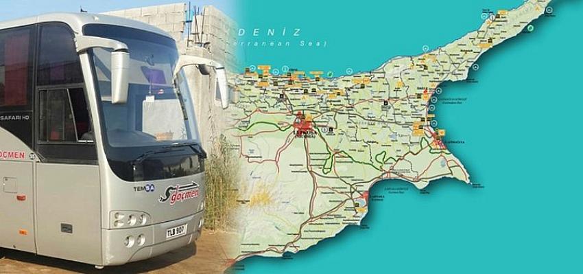 Rumlardan turistleri taşıyan Türk plakalı tur otobüsüne çirkin saldırı