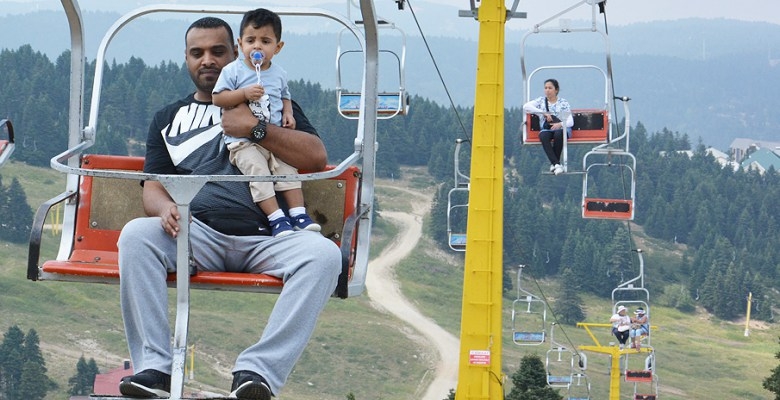Körfez ülkelerinden gelen turistlerin Uludağʹa ilgisi artıyor