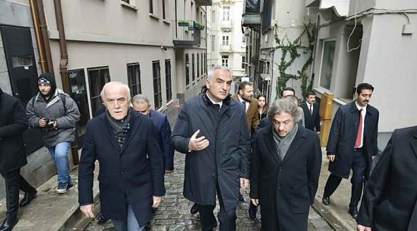 Bakan Ersoy, Beyoğlu Kültür Yolu Planı'nı açıkladı
