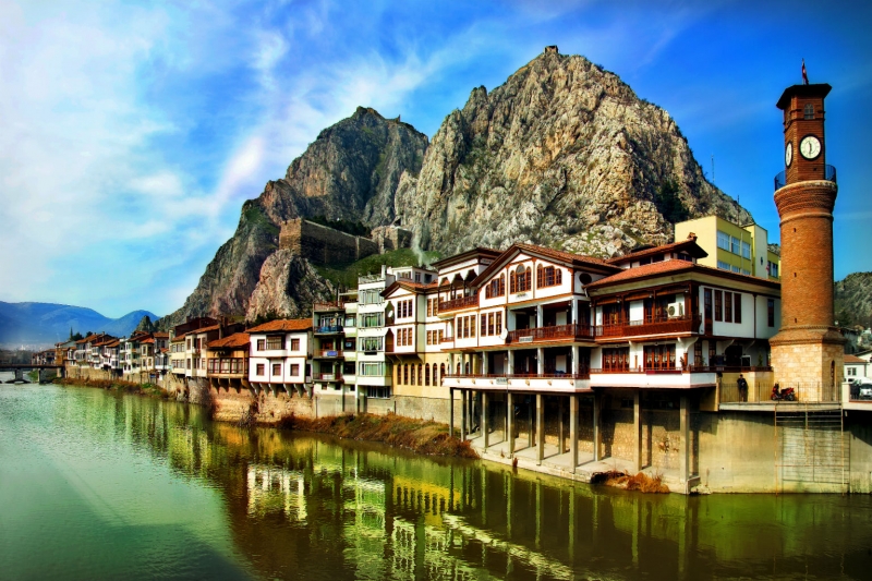 Malezyalı turizmciler ile gazeteciler Amasyaʹya hayran kaldı