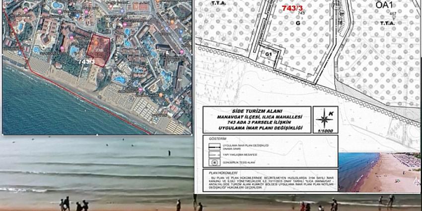 Kumköy'deki o alan otel için ayrılmıştı! Karar iptal edildi