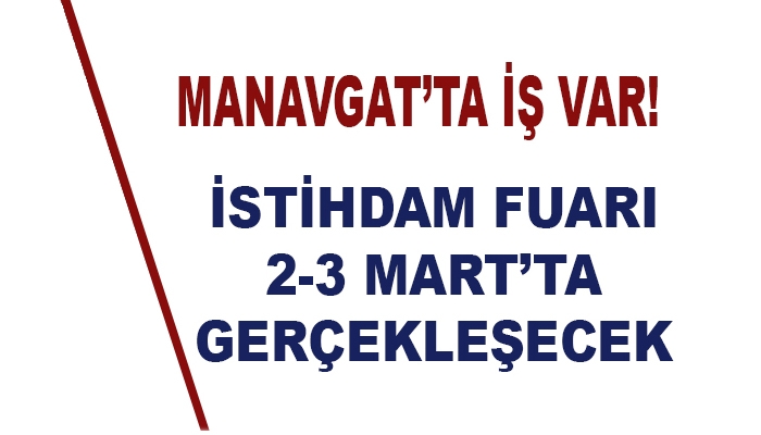 Manavgatʹta iş var !