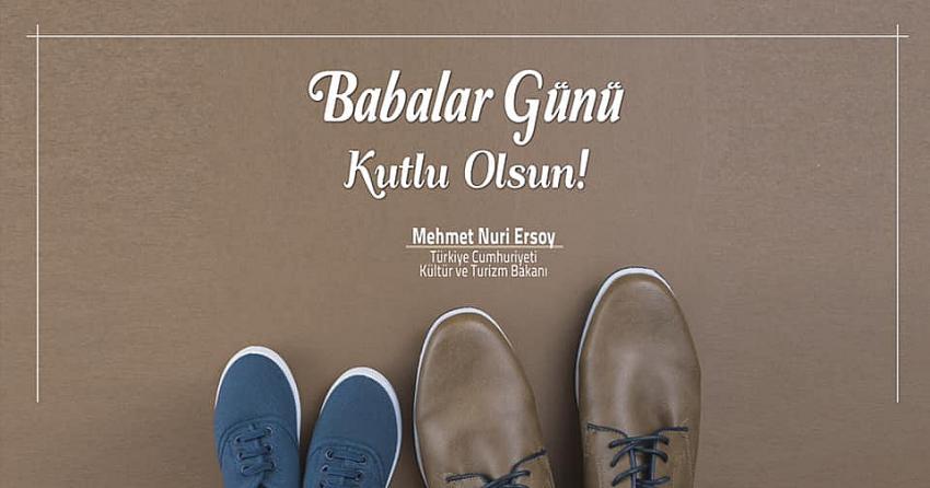 Bakan Ersoy'dan Babalar Günü mesajı