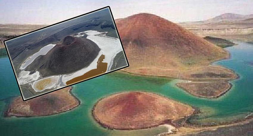 Dünyanın Nazar Boncuğu'ydu! İşte turizme kazandırılması beklenen Meke Gölü'nün son hali