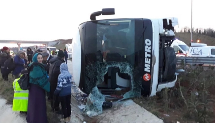 Metro Turizm yine kaza yaptı!