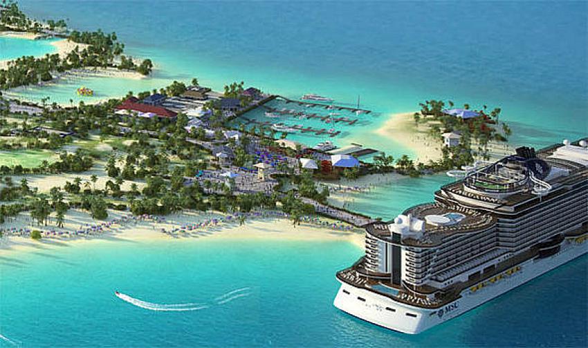 MSC Cruises'un özel adası Ocean Cay MSC Marine Reserve için geri sayım başladı