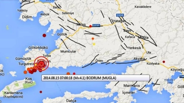 Muğla açıklarında 6.3 büyüklüğünde deprem! Artçı sarsıntılar devam ediyor