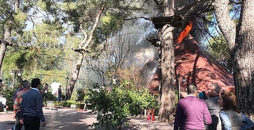 Marmaris'teki 5 yıldızlı otelde yangın!