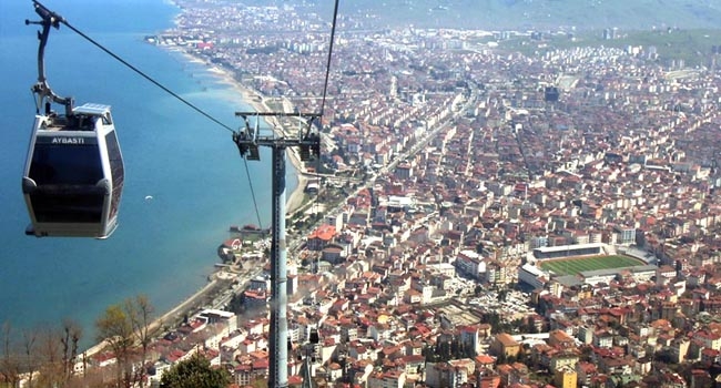 Orduʹya gelen turist sayısı artıyor