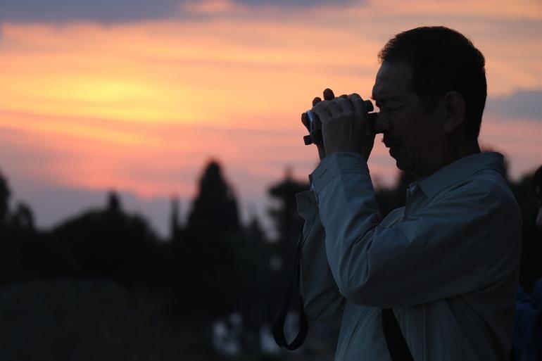 Pamukkaleʹde Uzak Doğulu turist akını