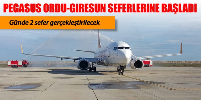Pegasus Ordu-KKTC seferlerine başladı