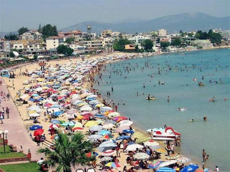 Plajlar doldu taştı
