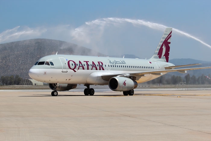 Qatar Airways Milas-Bodrum Havalimanıʹna ilk uçuşunu gerçekleştirdi