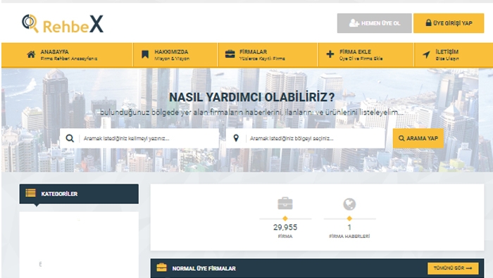 Rehbex.com ile müşterilerinize hitap edin